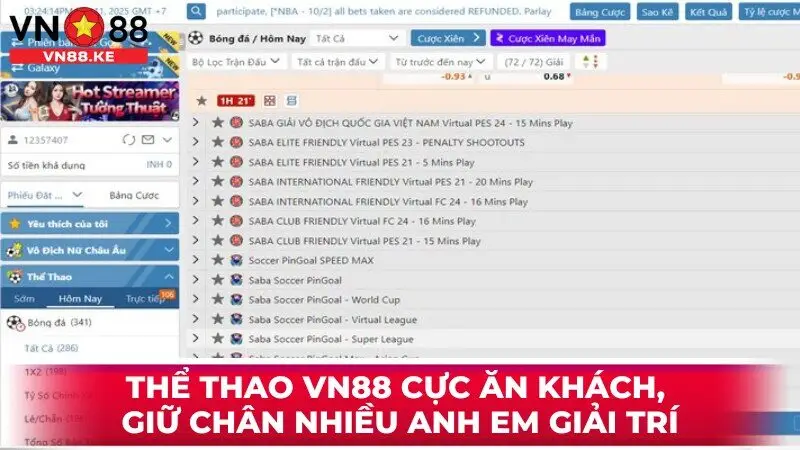 Thể thao VN88 từ trước đến nay luôn ăn khách, giữ chân nhiều anh em giải trí